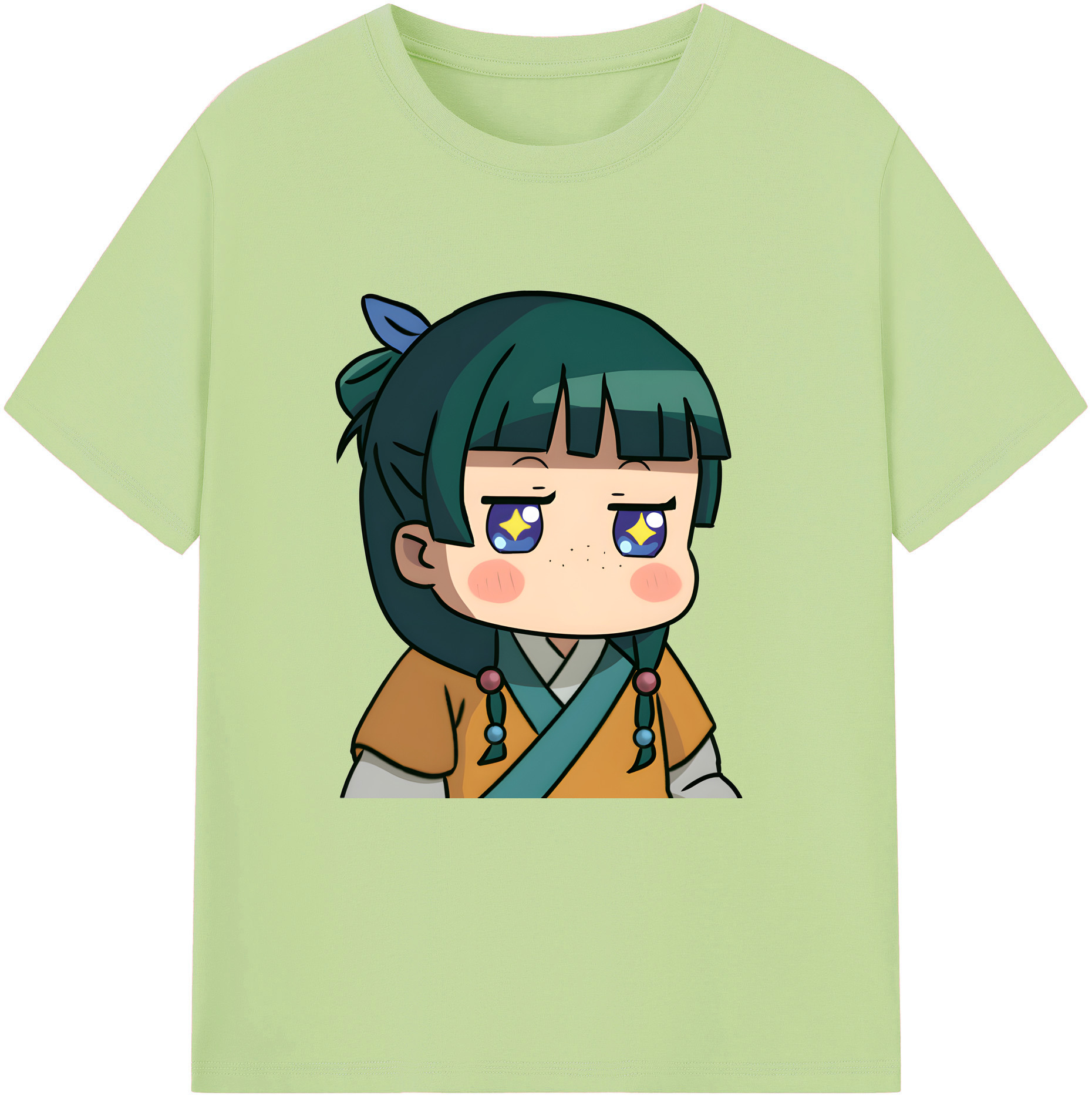 （画像用） 薬屋のひとりごと The Apothecary Diaries 綿100％半袖Tシャツ（フロントプリント）